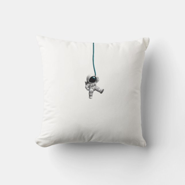 Astronaut Throw Pillow (Front)
