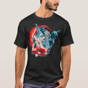 Astronaut  Traveler Thumbs Up Grunge T-Shirt