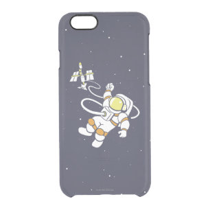 Astronaut Clear iPhone 6/6S Case