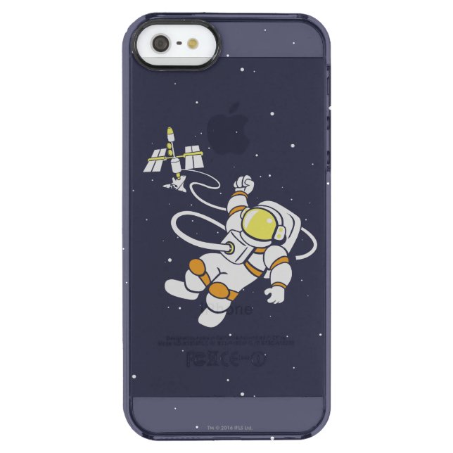 Astronaut Uncommon iPhone Case (Back)