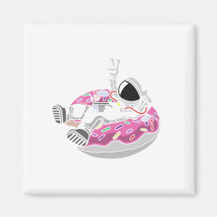 Astronaut Vacation Magnet