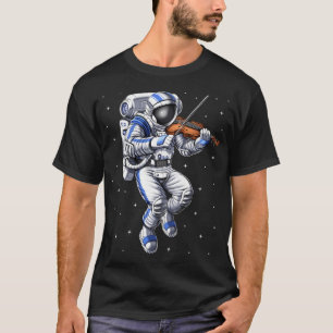 Astronaut Violin Player T-Shirt