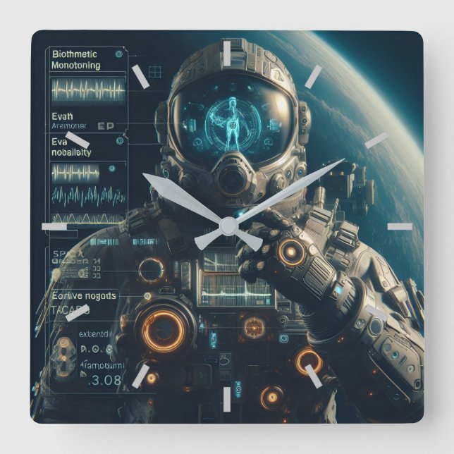 Astronaut Wall Clock (Front)