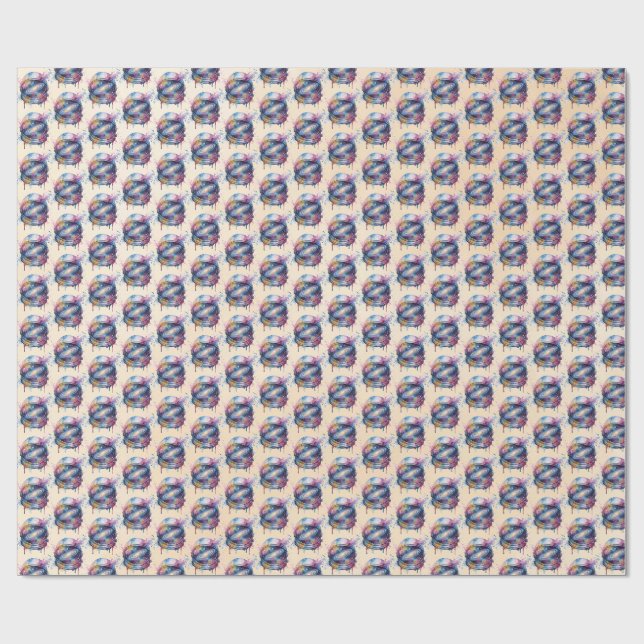 Astronaut Wrapping Paper (Flat)