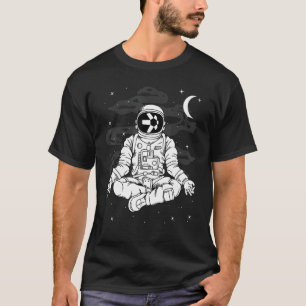 Astronaut Yoga Quant Qnt Coin To The Moon Crypto T T-Shirt