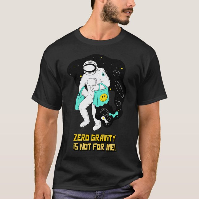 Astronaut Zero Gravity T-Shirt (Front)