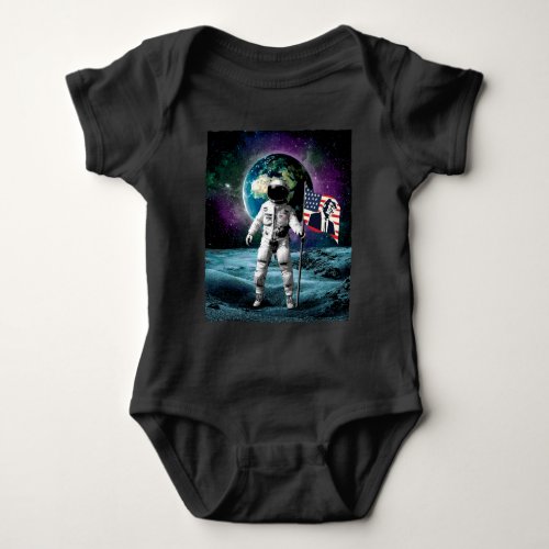 Astronauts for Trump 2024 Invitation Baby Bodysuit
