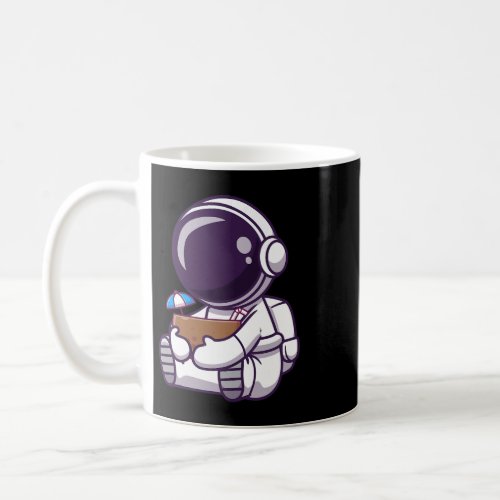 Astronauts Funny Aloha Astronaut Drinking Coconut  Coffee Mug