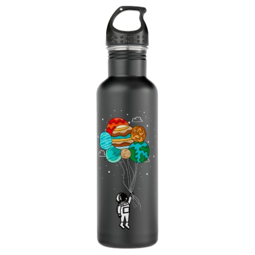 Astronauts Funny Spaceman Shirt Space Astronaut St Stainless Steel Water Bottle