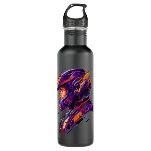 Astronauts Future astronaut with space suit Stainless Steel Water Bottle