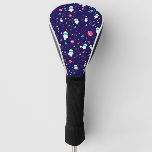 astronauts golf head cover