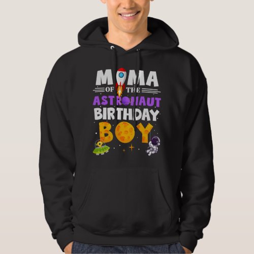 Astronauts Mama of the Astronaut Boy Space Theme B Hoodie