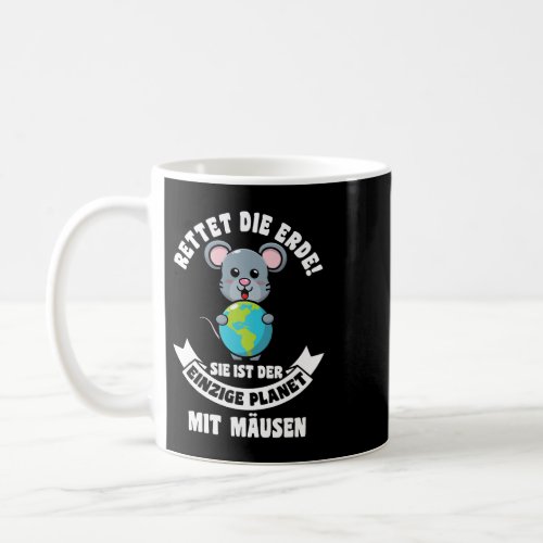Astronauts Mouse environmental protection animal p Coffee Mug