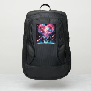 Astronauts & Nebula Design Backpack