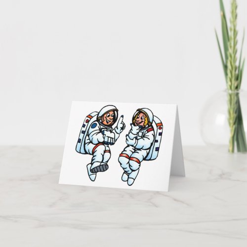 Astronauts Note Cards