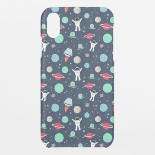 Astronauts Planets Rockets and Aliens iPhone XR Case