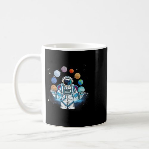 Astronauts Planets Space Moon Galaxy Stars Spacesh Coffee Mug