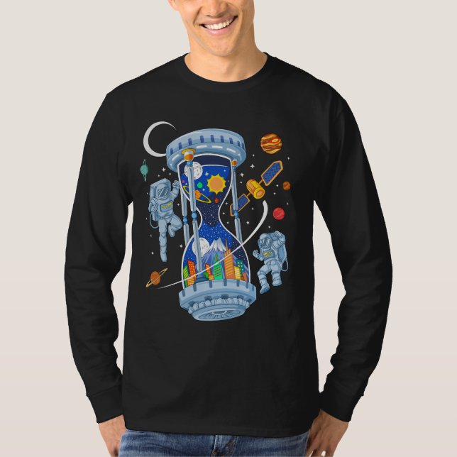 astronauts space time T-Shirt (Front)
