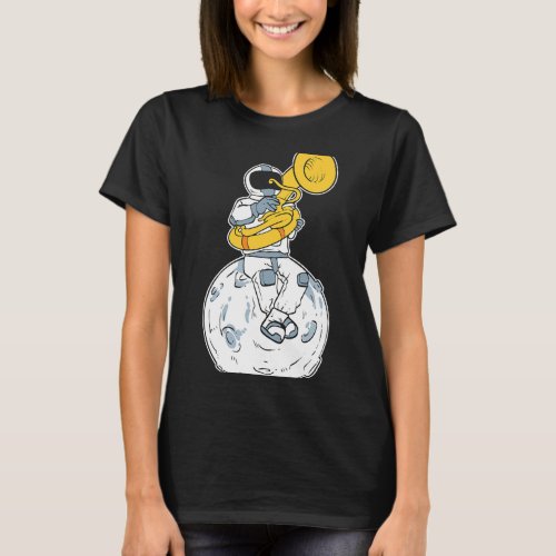 Astronauts Tuba Astronaut Tubist T_Shirt