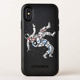 Astronauts Wrestling OtterBox Symmetry iPhone X Case