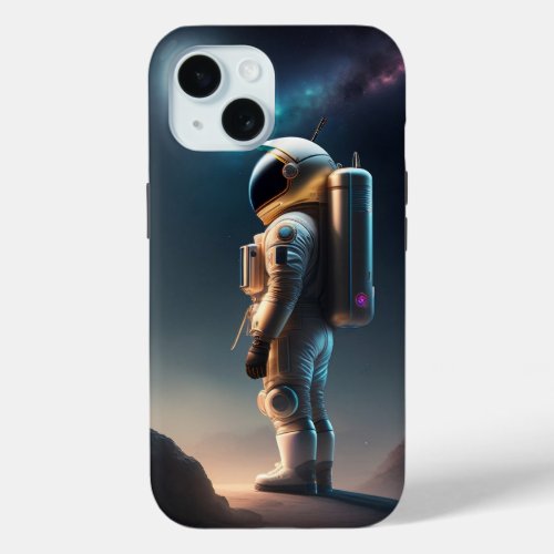 astrono from mars  iPhone 15 case