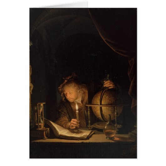 Astronomer by Candlelight (Front)