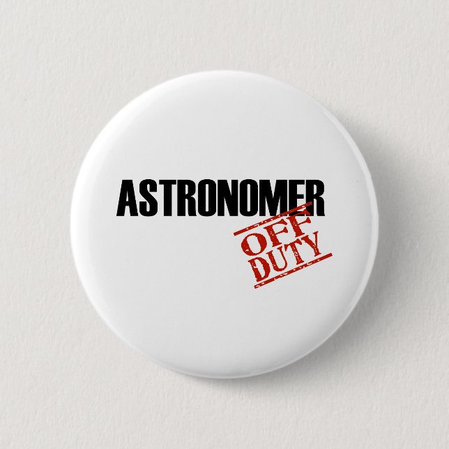 Astronomer Light Pinback Button (Front)