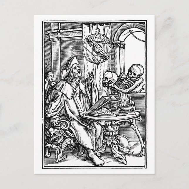 Astronomer Postcard (Front)