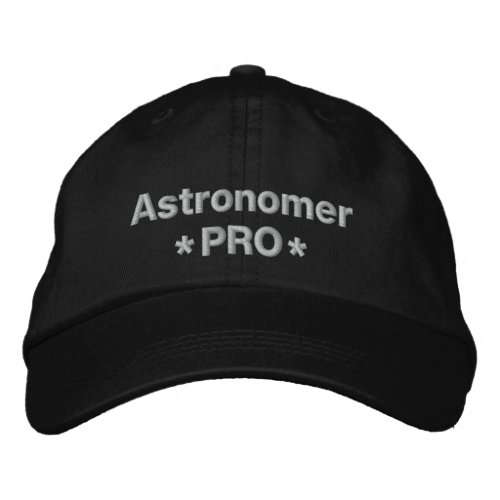 Astronomer Pro Embroidered Baseball Cap
