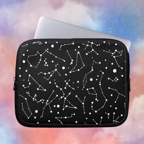 Astronomers Dream Constellation Pattern Laptop Sleeve