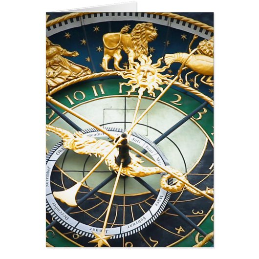 Astronomical Clock Cards (Front)