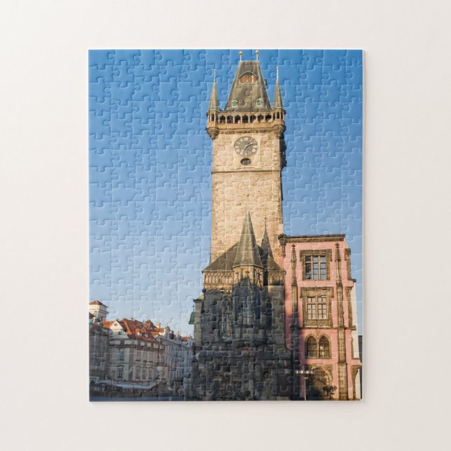 Astronomical Clock in Prague, Czech Republic Jigsaw Puzzle (Vertical)