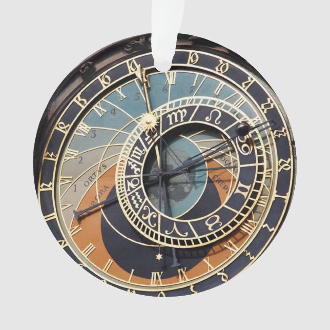 Astronomical Clock In Prague Ornament (Front)
