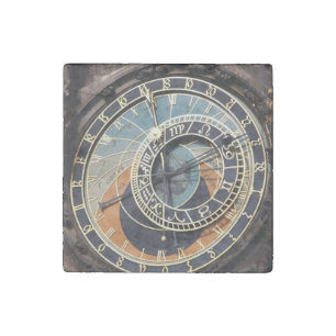 Astronomical Clock In Prague Stone Magnet