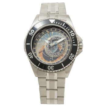 Astronomical Clock In Prague Watch by LeFlange at Zazzle