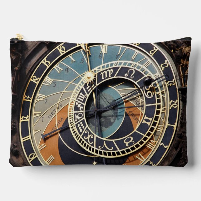 Astronomical Clock In Praque  Accessory Pouch (Front)