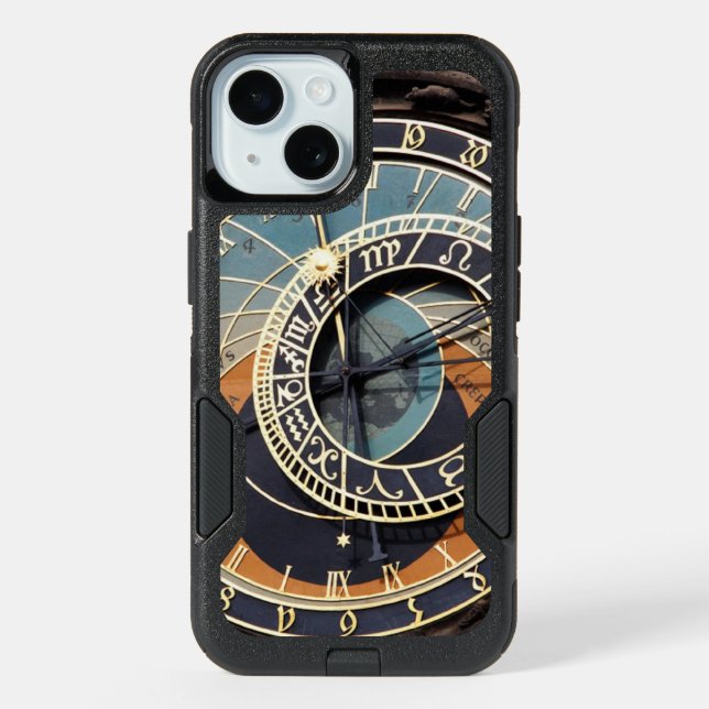 Astronomical Clock In Praque  iPhone 15 Case (Back)