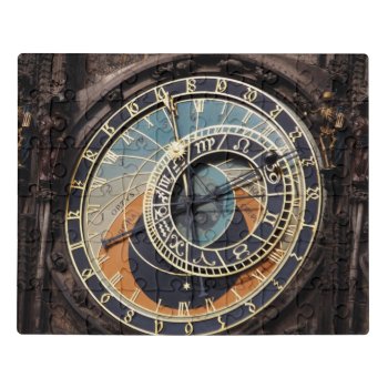 Astronomical Clock In Praque Jigsaw Puzzle by LeFlange at Zazzle