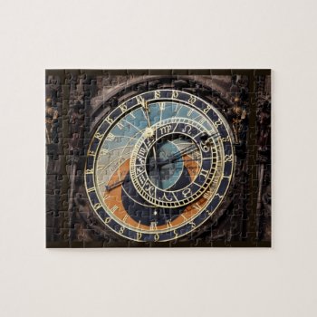 Astronomical Clock In Praque Jigsaw Puzzle by LeFlange at Zazzle