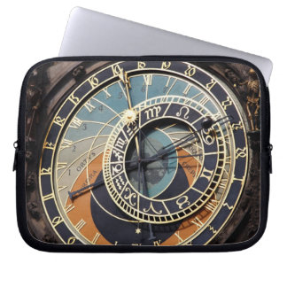 Astronomical Clock In Praque Laptop Sleeve