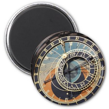 Astronomical Clock In Praque Magnet by LeFlange at Zazzle