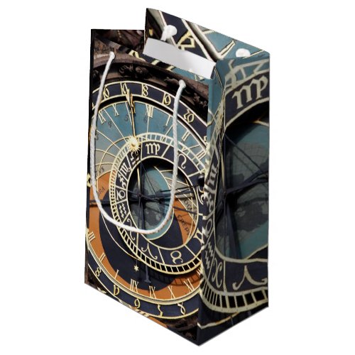 Astronomical Clock In Praque Small Gift Bag