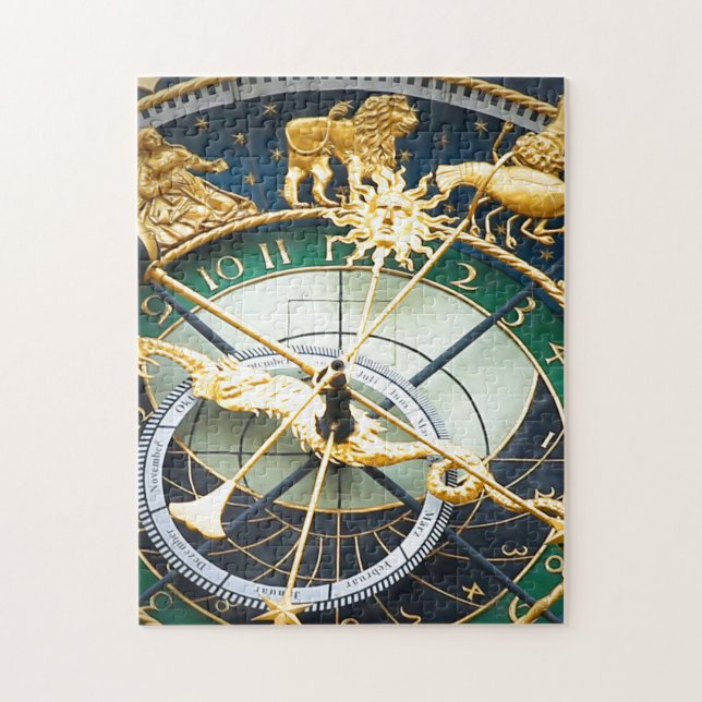 Astronomical Clock Jigsaw Puzzle (Vertical)