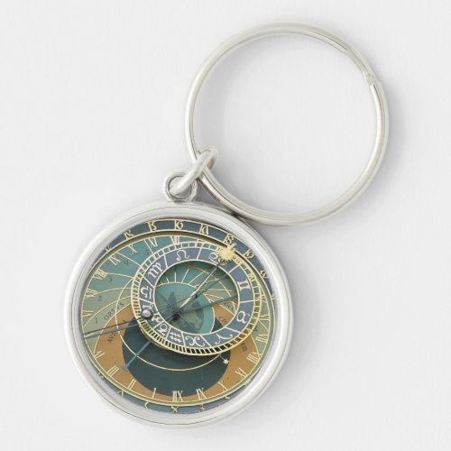 Astronomical Clock Keychain