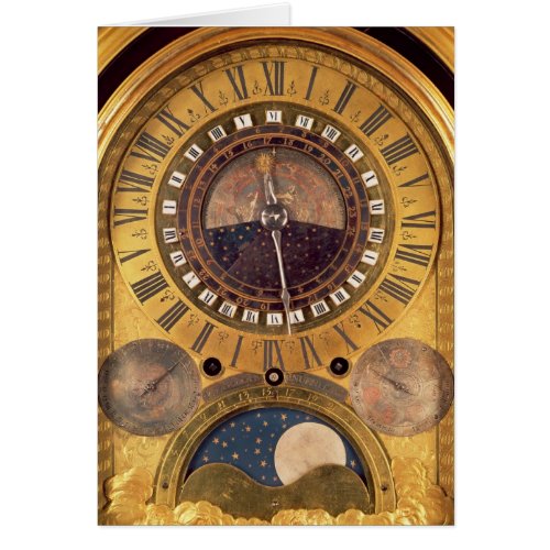 Astronomical clock made for the Grand Dauphin