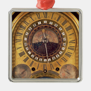 Astronomical clock made for the Grand Dauphin Metal Ornament