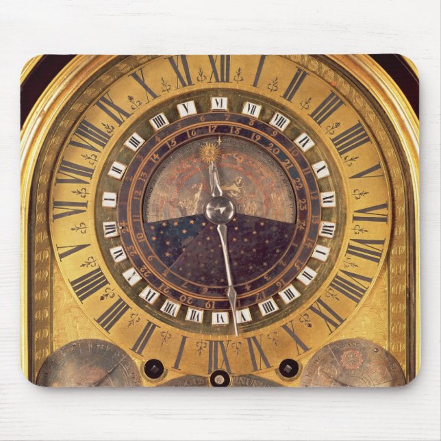 Astronomical clock made for the Grand Dauphin Mouse Pad (Front)
