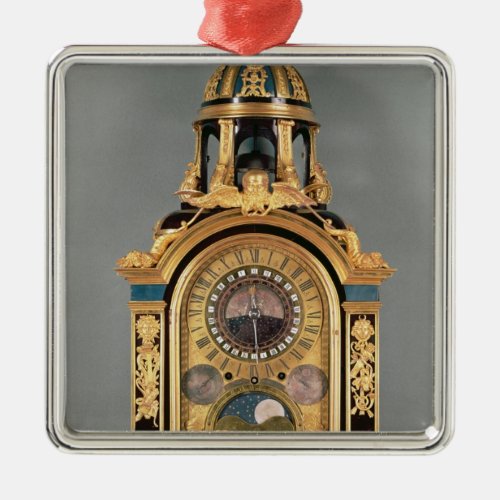 Astronomical clock metal ornament