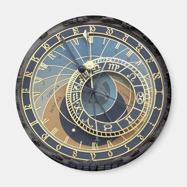 Astronomical Clock or Prague Orloj Magnet (Front)