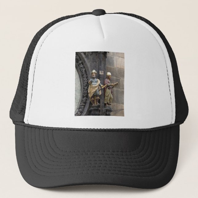 Astronomical Clock or Prague Orloj Trucker Hat (Front)